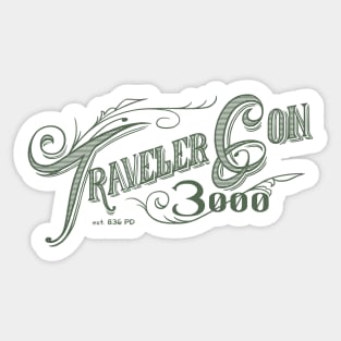 Traveler Con 3000 Sticker